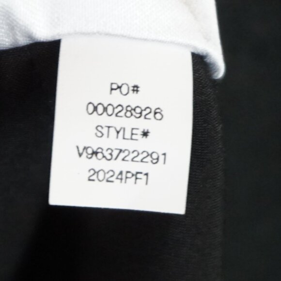 New Vince Linen Blend Pull On Pant in Black size Large (12-14) $395 - Picture 16 of 16